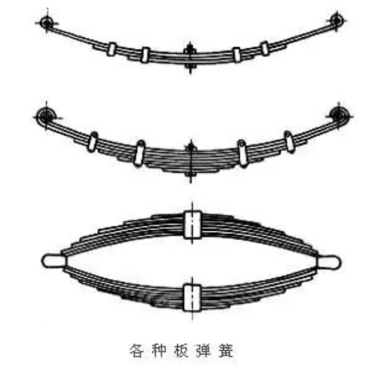 Plate spring production process